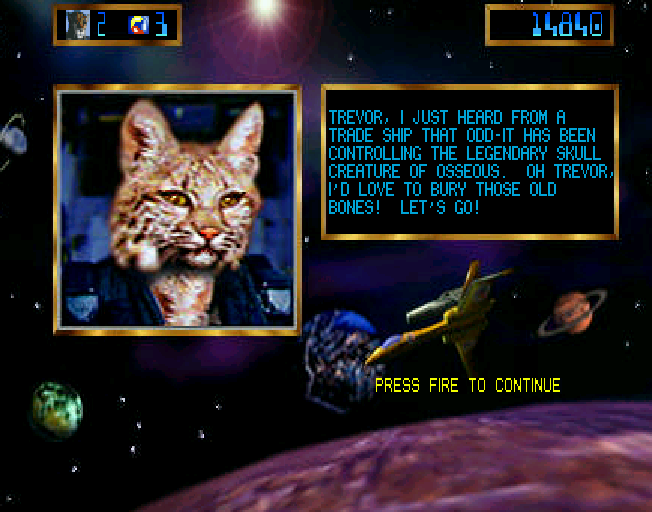 Super Adventures in Gaming: Trevor McFur in the Crescent Galaxy